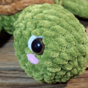 Amigurumi teknős - játék & sport - plüssállat & játékfigura - más figura - Meska.hu