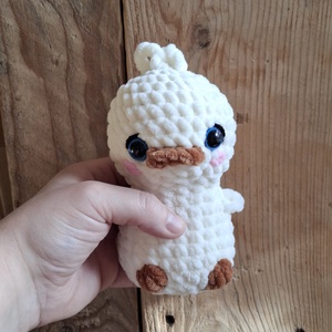 Amigurumi bébi kacsa - játék & sport - plüssállat & játékfigura - más figura - Meska.hu