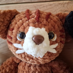 Amigurumi cica - játék & sport - plüssállat & játékfigura - cica - Meska.hu