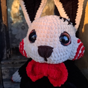 Fűrész ihletésű nyuszi - játék & sport - plüssállat & játékfigura - nyuszi - Meska.hu