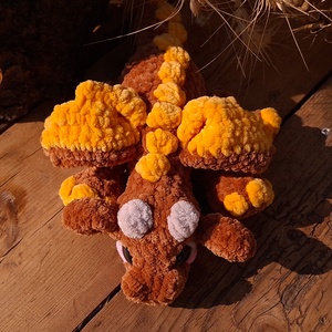 Őszi sárkány - játék & sport - plüssállat & játékfigura - más figura - Meska.hu