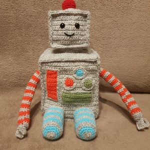 Robi  a szuperrobot  - játék & sport - plüssállat & játékfigura - robot & gép - Meska.hu