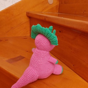 Trixie, a triceratops - játék & sport - plüssállat & játékfigura - plüss dínók - Meska.hu