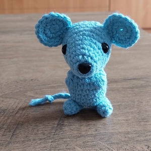 Egérke (Mouse), Játék & Sport, Plüssállat & Játékfigura, Egér, Horgolás, MESKA