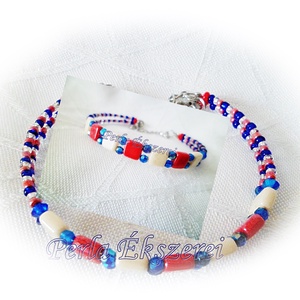 Pepita gyöngyszemű, Ékszer, Karkötő, Gyöngyös karkötő, Ékszerkészítés, Gyöngyfűzés, gyöngyhímzés, MESKA