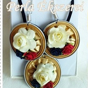 Virágos kapszula szett-Arany - ékszer - ékszerszett - Meska.hu Virágos kapszula szett-Arany - ékszer - ékszerszett - Meska.hu