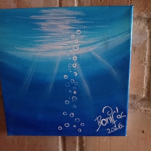 Merűlés, Művészet, Festmény, Akril, Festészet, MESKA