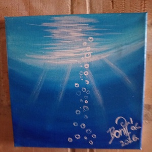 Merűlés - művészet - festmény - akril - Meska.hu