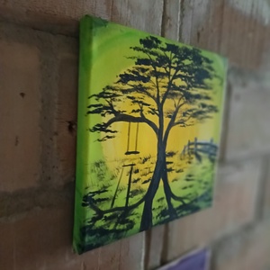 Hinta - művészet - festmény - akril - Meska.hu