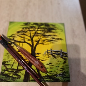 Hinta - művészet - festmény - akril - Meska.hu