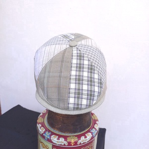  Design golf sapka / férfi / nyári / drapp- khaki tónusú  - ruha & divat - sál, sapka, kendő - sapka - Meska.hu