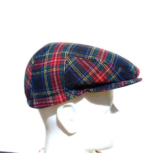 Golf sapka / őszi � téli / uisex / skót kockás gyapjú tweed szövet - ruha & divat - sál, sapka, kendő - sapka - Meska.hu