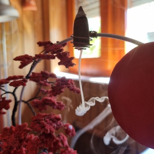 Vízesés füstölő drót bonsai fával - otthon & lakás - dekoráció - spiritualitás - füstölő és füstölőtartó - Meska.hu