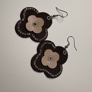 Louis, Ékszer, Fülbevaló, Lógó fülbevaló, Bőrművesség, MESKA