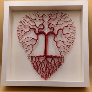 Szív alakú élet fája képkeretben , Otthon & Életmód, Dekoráció, Kép & Falikép, Képkeret, , MESKA