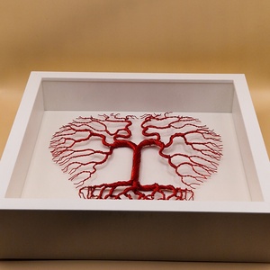 Szív alakú élet fája képkeretben  - otthon & életmód - dekoráció - kép & falikép - képkeret - Meska.hu