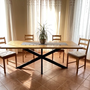 Industrial étkező asztal - otthon & életmód - bútor - asztal - Meska.hu