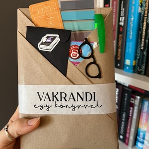 Blind date with a book - Vakrandi egy könyvvel BOOKAPEST/thriller - diy (csináld magad) - egységcsomag - Meska.hu