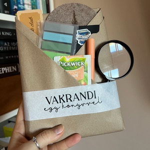 Blind date with a book - Vakrandi egy könyvvel BOOKAPEST/bűnügy - diy (csináld magad) - egységcsomag - Meska.hu
