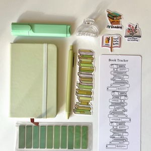 Bookish Bundle � Matcha Latte � Könyvmoly csomag - diy (csináld magad) - egységcsomag - Meska.hu