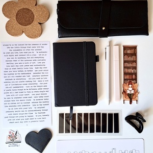 Bookish Bundle � Midnight black � Könyvmoly csomag - diy (csináld magad) - egységcsomag - Meska.hu