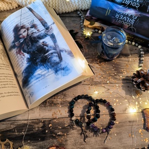 Feyre KönyvOverlay Tüskék és Rózsák udvara sorozathoz - művészet - grafika & illusztráció - művészi nyomat - Meska.hu