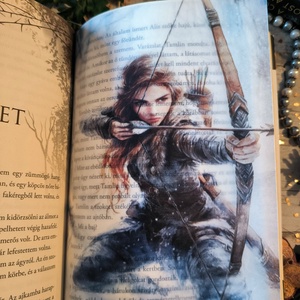 Feyre KönyvOverlay Tüskék és Rózsák udvara sorozathoz, Művészet, Grafika & Illusztráció, Művészi nyomat, Fotó, grafika, rajz, illusztráció, MESKA