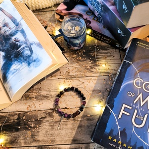 Feyre ACOTAR ásvány karkötő - ékszer - karkötő - charm karkötő - Meska.hu
