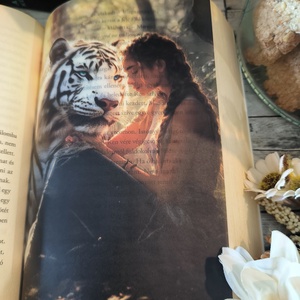 Tigris átka - Kelsey és Ren KönyvOverlay - művészet - grafika & illusztráció - művészi nyomat - Meska.hu