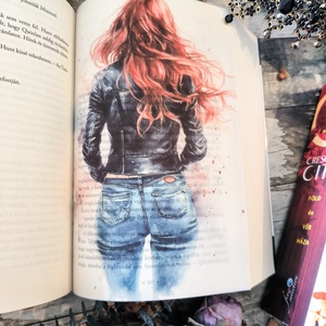 Bryce Quinlan Crescent City KönyvOverlay - művészet - grafika & illusztráció - művészi nyomat - Meska.hu