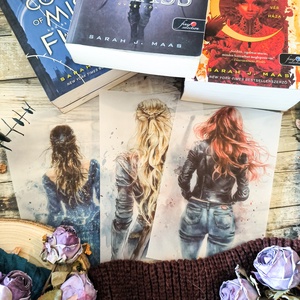 Bryce Quinlan Crescent City KönyvOverlay - művészet - grafika & illusztráció - művészi nyomat - Meska.hu