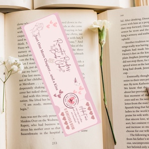 Romantic Readers Book Club könyvjelző, Könyv & Zene, Könyvjelző, Fotó, grafika, rajz, illusztráció, MESKA