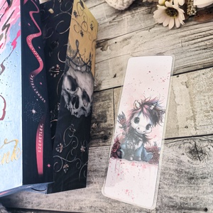 Dark Unicorn íjász laminált könyvjelző - könyv & zene - könyvjelző - Meska.hu