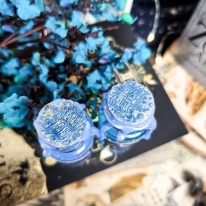 Lunar Regrowth Potion - Darcy hajnövesztő széruma bájital - otthon & életmód - dekoráció - asztal és polc dekoráció - díszüveg - Meska.hu