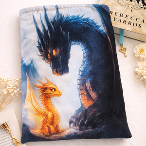 Fourth Wing Tairn és Andarna könyvtasak - Nagyméretű, Könyv & Zene, Könyvtok, Varrás, MESKA