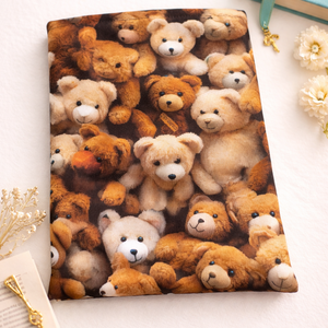 Plüssmackós könyvtasak � Stílusos védelem kedvenc könyveidnek - Nagyméretű - könyv & zene - könyvtok - Meska.hu