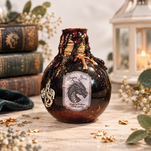 Dragon"s Breath Sárkánylehellet - bájital, Otthon & Életmód, Dekoráció, Asztal és polc dekoráció, Díszüveg, Mindenmás, Merész, titokzatos és veszélyesen vonzó – a Dragon’s Breath bájital mintha egy ősi sárkány tüdejébő..., MESKA