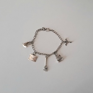 Karkötő Harry Potter charmokkal - Meska.hu