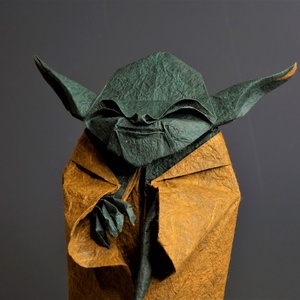 Origami Yoda mester - otthon & életmód - dekoráció - dísztárgy - Meska.hu