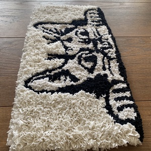 Tufting technikával készült cicás szőnyeg - otthon & életmód - lakástextil - szőnyeg - szövött szőnyeg - Meska.hu