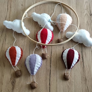 Ballon kiságyforgó  - játék & sport - 3 éves kor alattiaknak - kiságyforgó - Meska.hu