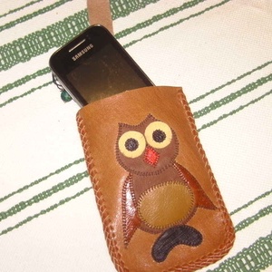 Bagoly a telefontarton - táska & tok - pénztárca & más tok - telefontok - Meska.hu