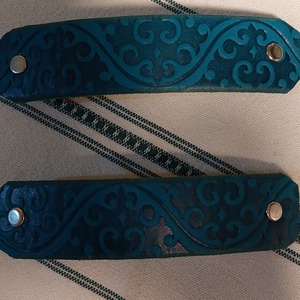 Hullámok tengere mintás hajcsatok - ruha & divat - hajdísz & hajcsat - hajcsat & hajtű - Meska.hu