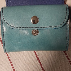 Kék madárkás pénztárca - táska & tok - pénztárca & más tok - pénztárca - női pénztárca - Meska.hu