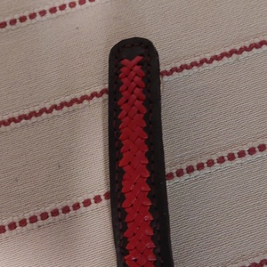 Fűzött mintás hajcsat - Meska.hu