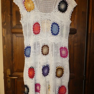 horgolt nyári ruha  - ruha & divat - női ruha - ruha - Meska.hu