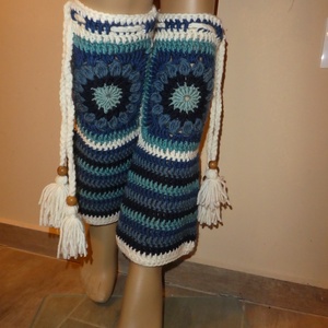 horgolt lábszár melegítő, Ruha & Divat, Cipő & Papucs, Lábszármelegítő, , MESKA