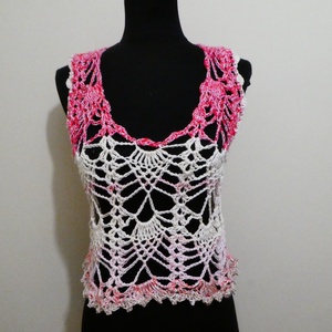 horgolt felső  - Meska.hu