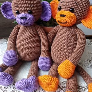 Majom - játék & sport - plüssállat & játékfigura - majom - Meska.hu