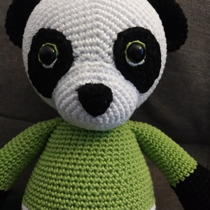 Horgolt Pandamaci, Játék & Sport, Plüssállat & Játékfigura, Maci, Horgolás, MESKA